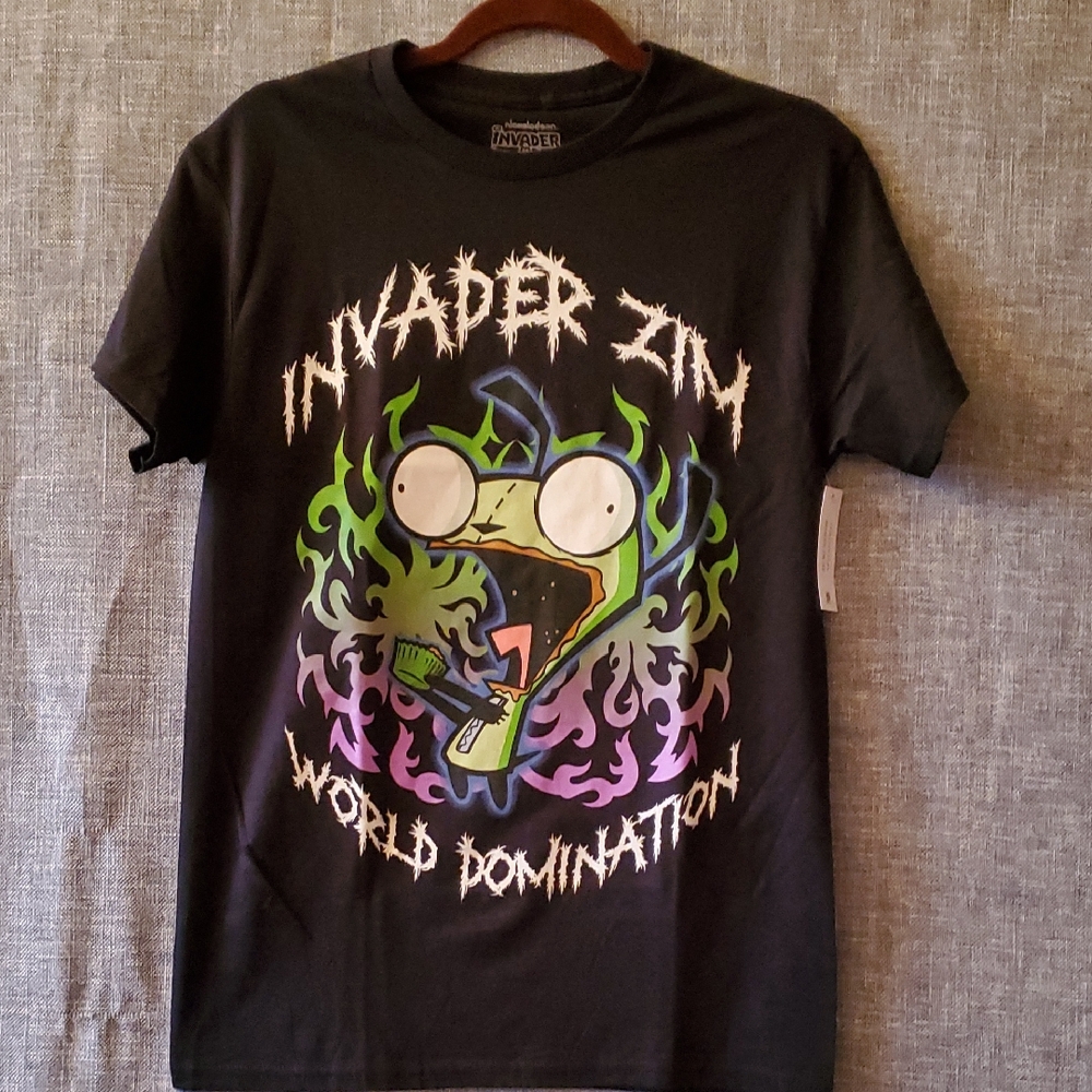 Invader Zim World Domination Grr Shirt T-shirt